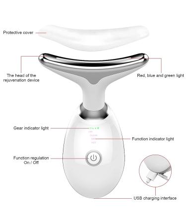 Skin Rejuvenation Beauty Device - 3-in-1 Facial Massager for Firming, Wrinkle Removal, and Tightening on Face and Neck - Buy Online on GoSupps.com