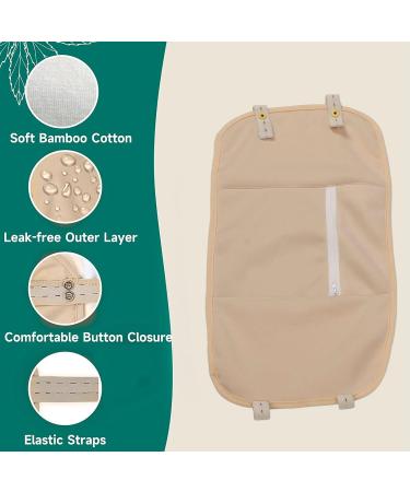 Compression Castor Oil Pack | Reusable Soft Elastic Straps for Liver Health | Improve Sleep & Wellness - Buy Online on GoSupps.com
