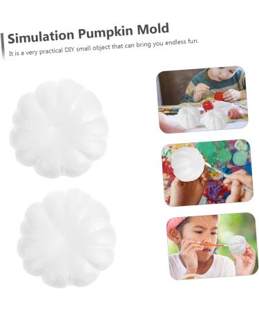 ibasenice 40 Pcs Foam Simulation Pumpkin Creative Diy Simulation Pumpkin Mold Halloween Foam Decorations Diy Halloween Crafts Ornaments for Kids Pumpkin Jewelry White Mini Child Model Whitex4pcs 8X8CMx4pcs - Buy Online on GoSupps.com