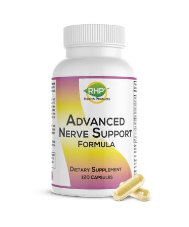 Advanced Nerve Support Formula. Peripheral Neuropathy Supplement with Alpha Lipoic Acid for Healthy Nerve Repair & Function. Maximum Strength Formula 120 Capsules Advanced Formula