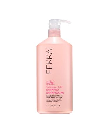FEKKAI Technician Color Shampoo | For Color Treated Hair | Color Protecting Shampoo | Maintain Vibrant Color | Clean, Vegan | Sulfate Free Conditioner, 33.8oz 33.8 Fl Oz (Pack of 1)