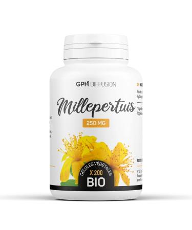 Millepertuis Bio - 250 mg - 200 g lules v g tales