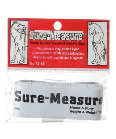 Tough 1 Sure Measure Horse and Pony Height/Weight Tape