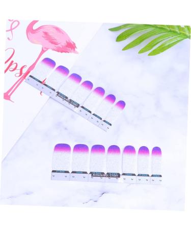 FRCOLOR 5 Sets Full Cover Nails Glitter Nail Patches Cute Nail Decals Cute Nail Patches Full Nail Sticker Glitter Nail Wrap Shiny Nail Tips Wrap Women False Nails Halloween Miss Nail Set As Shown M - Buy Online on GoSupps.com