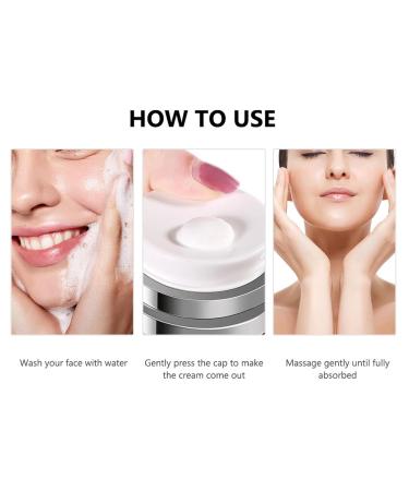 Neck Firming Lifting Cream | Organic Hyaluronic Acid & Jojoba Oil | Anti-Aging Moisturizer with Collagen & Vitamin E | Day & Night Facial Cream - Buy Online on GoSupps.com