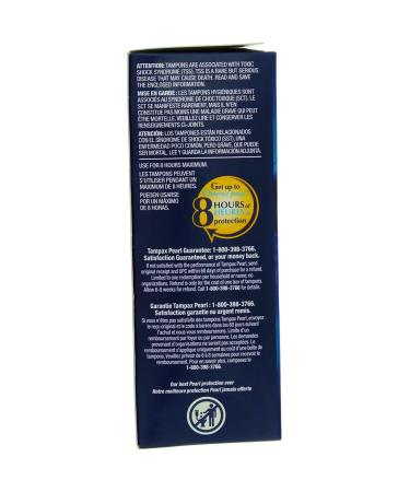 Tampax Pearl Regular Unscented 18ct - Tampons for Comfort and Protection - Buy Online on GoSupps.com