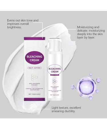 Skin Bleaching Cream For Dark Skin Lightening Underarm Whitening Cream Contain Vitamin C For Armpit Knees Elbows Inner Thighs And Bikini Area - Buy Online on GoSupps.com
