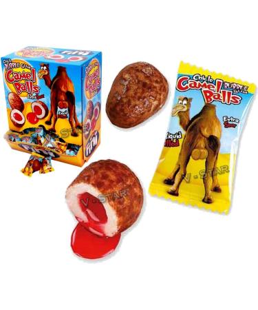 FINI CHICLE Camels Ball Bubblegum Retro Sweets & Candy (100 Count) - Buy Online on GoSupps.com