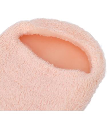 Moisturizing Gel Socks for Women | 2-Pack Spa Socks to Repair Dry Cracked Heels | Reusable Lotion Socks | At-Home Foot Care (Orange) - Buy Online on GoSupps.com