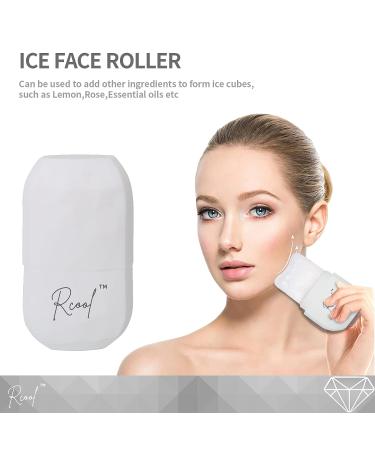 Rcool Diamond Ice Roller for Face, Eyes & Neck - Brighten Skin, Reduce Puffiness, Shrink Pores - White - Buy Online on GoSupps.com