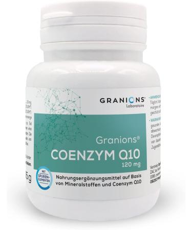 Coenzyme Q10 120mg | Ubiquinol Precursor for Cellular Health | 30 Capsules - Granions - Buy Online on GoSupps.com