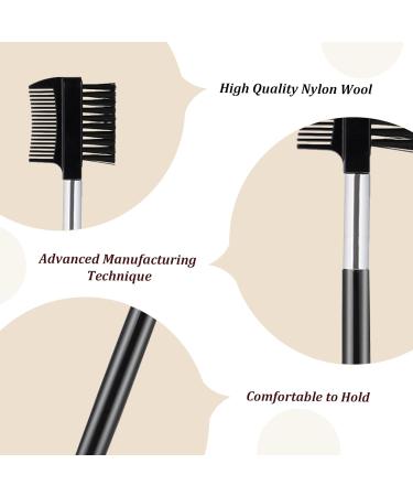 10Pcs Eyebrow & Eyelash Brush Comb Set | Essential Makeup Tools for Eyelash Extensions & Eye Makeup - Buy Online on GoSupps.com
