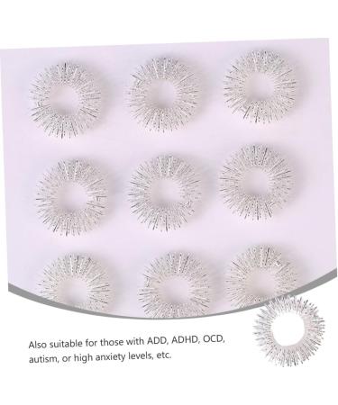 Solustre 20-Pack Finger Massage Rings for Kids - Acupressure Sensory Toys Pedicure Slippers & Self-Made Mini Massagers - Buy Online on GoSupps.com