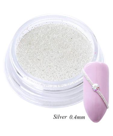 3D Mini Metal Caviar Beads Nail Art Decoration Set - Gold, Silver, Rose Gold, Black DIY Design Accessories - 4 Boxes - Buy Online on GoSupps.com