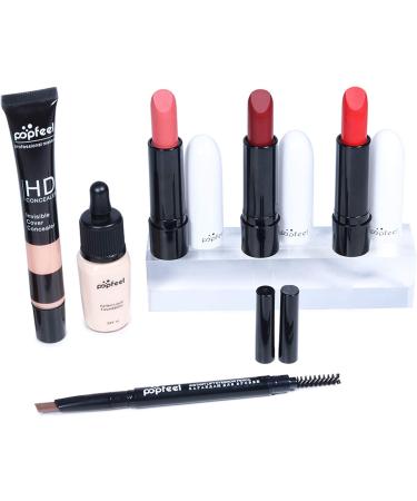 8pcs Professional makeup kit Make up set teenagers girls Girls make up set 9 to 12 With Lip gloss eye shadow mascara eyeliner concealer etc.for Teenage & Adults 8pcs-A - Buy Online on GoSupps.com
