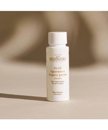 Maternatura Repairing Oil for Split Ends with Argan and Witch Hazel Care and Prevention of Split Ends with Nourishing and Protective Action No Rinse Organic Made in Italy - 50 ml - Buy Online on GoSupps.com