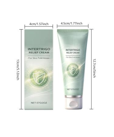 GXFANZHU Intertrigo Skin Fold Care Cream Chafing & Moisture Barrier Cream with Zinc Oxide & Undecylenic Acid Helps Soothe Irritated Skin and Reduce Friction Non-Steroid Formula (1) - Buy Online on GoSupps.com