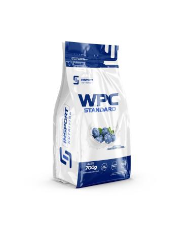 INSPORT Nutrition - WPC STANDARD - Professional Sports Supplement - Protein Supplement - BCAA - High Assimilability - 23 Servings - 700g Powder - Taste: (Medium, Blueberry Yogurt)