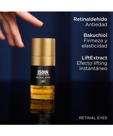 ISDIN Isdinceutics Retinal Eyes 20 ml serum for the eyes with retinal wrinkles bags and circles under the eyes compactness clarity and fatigue suitable for all skin types - Buy Online on GoSupps.com