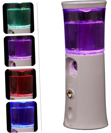 2 Sets Hydrating Instrument Nano Steamer Moisturizing Mister Face Sprayer Eyelash Evaporator Travel 12X4.5X4.3cmx2pcs Whitex2pcs - Buy Online on GoSupps.com