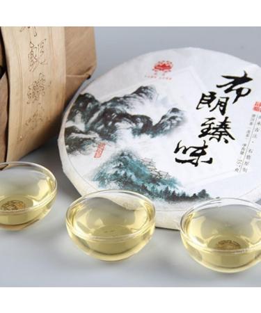 HQZM Puer Raw Tea Pure Material From Old Tree Spring Tea in Bulang Mountain 357g Unique Tea Charm - Buy Online on GoSupps.com