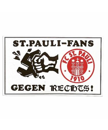 FC St. Pauli Pacifier Set (0-6 Months) - Silicone Set of 2 + 'Fans Against the Right' Sticker | International Shipping - Buy Online on GoSupps.com