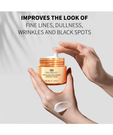 DIDA BEAUTY Pro-Xylane Anti-Wrinkle Essence Night Cream with Peptide, Vitamin E, Avocado Oil - 1.76 fl. Oz - Buy Online on GoSupps.com