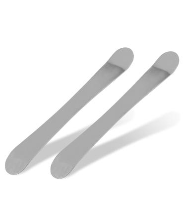 Shehadeh- 2 Part Set - Spatel - Spatula - cream spatula - ointment spatula - wax spatula - filling tool - plaster spatula - mixing spatula wax Applicator - Mixed knife - Hair removal tool