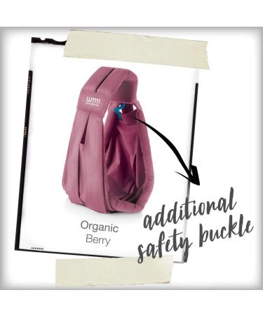 We Made Me Smile Organic Baby Sling | 5 Carry Positions | 3.6-15.9kg | Pebble - Buy Online on GoSupps.com