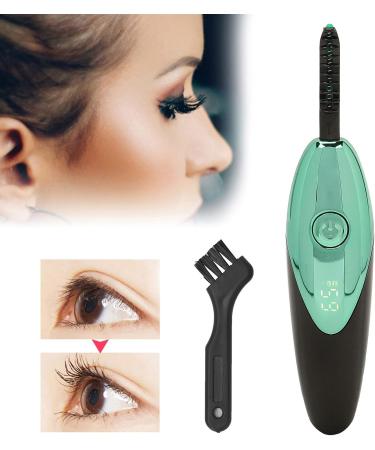 Verdant Touch Heated Eyelash Curler Electric Heated Eyelash Curler with USB Cable and Cleaning Brush Portable Rechargeable Eyelash Curler for Natural Eyelashes - Buy Online on GoSupps.com