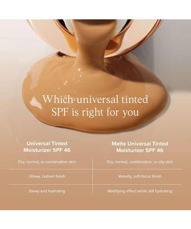 Matte Universals Tinted Moisturizer SPF 46 | 100 Ml Tinted Face Sunscreen | Tinted Face Moisturizer & Concealer with Broad Spectrum Protection | Tinted Sun Foundation - Buy Online on GoSupps.com