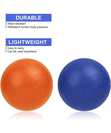 Uraqt Fascia Massage Ball Set - Hedgehog Balls for Muscle Relief | Blue & Orange - Buy Online on GoSupps.com