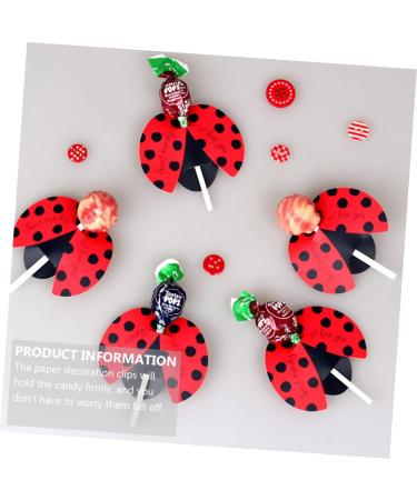 Zerodeko Chinese Topper 150pcs Lollipop Decorative Cards Paper Card Lollipop Wrapping Card Tape Dispenser Cute Hawaiian Flower Sunglasses Packaging Decorative Lollipop Decorations Cartoon - Buy Online on GoSupps.com