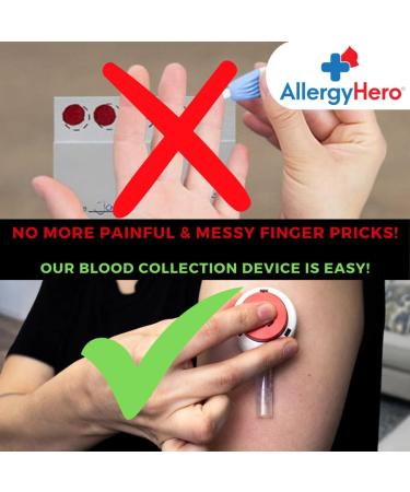 At-Home Allergy Test - 295 Triggers | Accurate & Fast Results Ship Worldwide - Buy Online on GoSupps.com