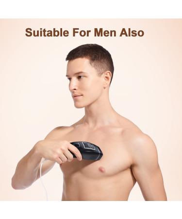 Yachyee IPL Laser Hair Removal Device with Ice Cooling Care - Upgraded to 999,999 Flashes - Permanent Hair Removal for Women and Men - For Face, Armpits, Legs, Arms, Bikini Line - Black - Buy Online on GoSupps.com