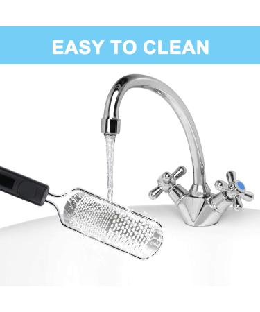 2PCS Stainless Steel Foot File Callus Remover and Scrubber Set - Dual Size Rasp for Dead Skin Removal - Pedicure Tools for Soft Feet - Washable and Reusable - Buy Online on GoSupps.com