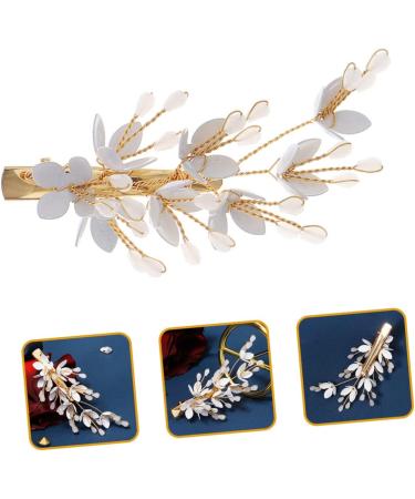 minkissy Crystal Forest Hair Clip Hair Barrettes for Women Pearl Barrettes for Women Rhinestone Barrettes for Women Girl Hair Clips Bridal Hair Pin Barrettes Bride Accessories Fine - Buy Online on GoSupps.com