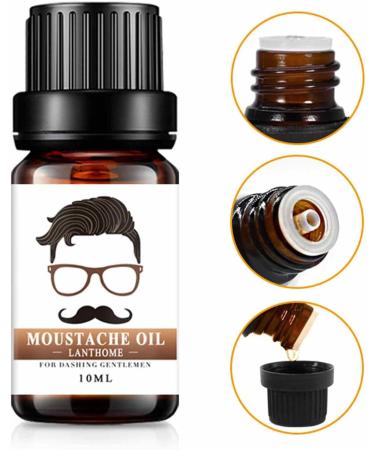 Visiblurry Natural Beard Growth Oil & Balsam 10ml - Organic Moisturizing Solution for Men s Beard Growth - Buy Online on GoSupps.com