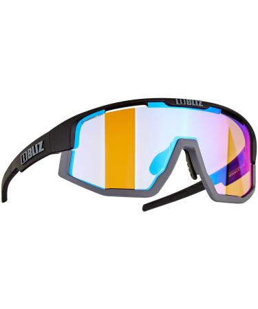 Bliz Vision Nordic Light sports glasses matt black-orange blue multi