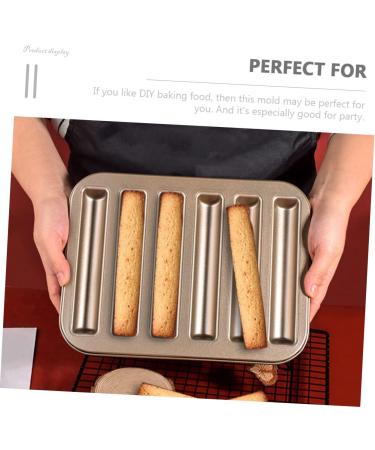 OUNONA Cake Molds 2pcs Biscuit Mold Cake Pan Cookie Molds for Metal Cake Mould Baking Supply Small Cake Mold Biscuit Baking Molds Baking Supplies Non-Stick Baking Mold Puffs Energy Bar - Buy Online on GoSupps.com