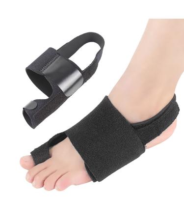 Delesy's balcony for women and men-smooth iron for large toes with rail bale correction cushion with adjustable straps Hallux-Valgus-orthesis for support during the day and night
