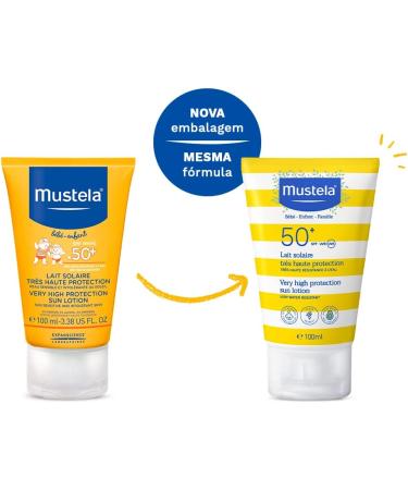 Mustela SPF 50+ Sun Lotion 100ml - High Protection, Pack of 1 - Buy Online on GoSupps.com