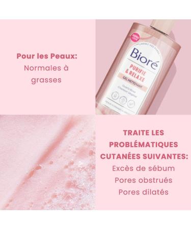  Bior Biore Cleansing Gel Purifies & Rels 200ml - Buy Online on GoSupps.com