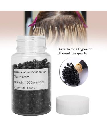 1000 Pcs Aluminum Micro Left Rings for Hair Extensions | Pearl Screw Micro Rings Tool - International Shipping - Buy Online on GoSupps.com