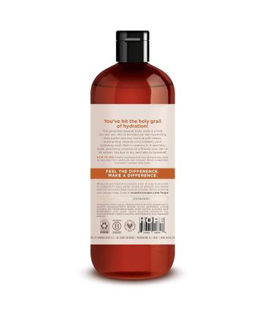 Soapbox Coconut Milk & Sandalwood Body Wash - Moisturizing Cleanser with Aloe Vera & Shea Butter | Paraben, Gluten, and Cruelty Free | Vegan | 16oz Bottles (Pack of 3) - Buy Online on GoSupps.com