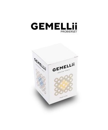 Buy Gemellii Tonic Water - 4x200ml Indian Bergamot Blueberry Flavors | Premium Italian Tonic Agave Sweetened - International Shipping - Buy Online on GoSupps.com