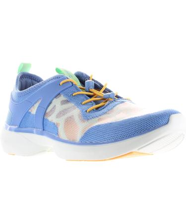 Vionic Women's Vortex Amalia Active Sneakers - Supportive Walking Shoes with Orthotic Insole Arch Support - Medium Fit 7 Azure - Buy Online on GoSupps.com