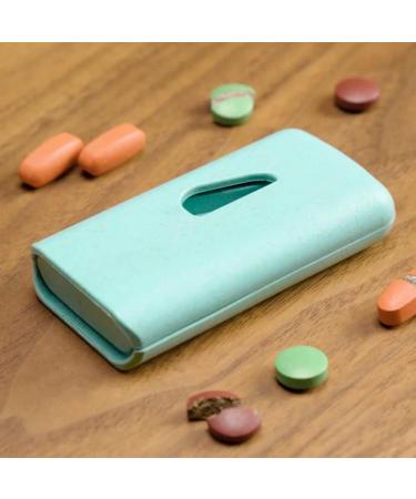 JOLINTAL Pill Cutter for Small or Large Pills with Safety Sharp Blade Pill Splitter for Small Pills with V-Shape Holder Medicine Slicer Pill Cutter and Splitter with Blade Guard - Buy Online on GoSupps.com