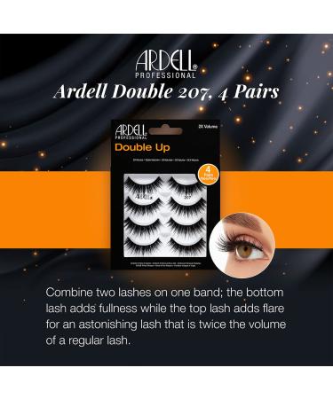 Ardell Double Up 207 - 4 Pairs | Shop Now for Fuller Lashes - Buy Online on GoSupps.com