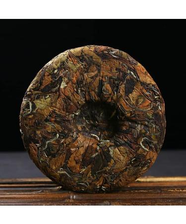2021yr Shou Mei Aged White Tea Cake- Yunnan White Tea - 200g/7oz (5) - Buy Online on GoSupps.com
